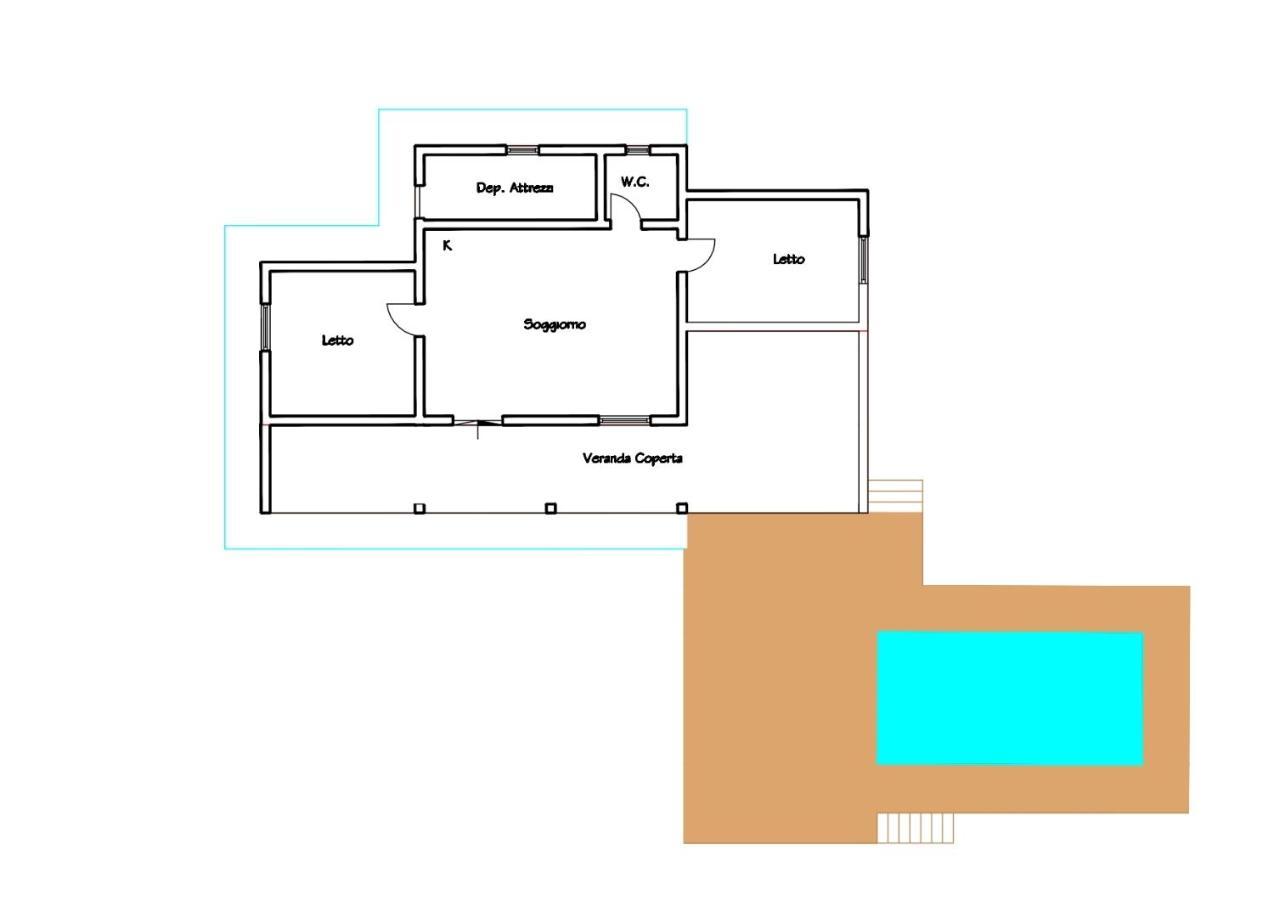 Villa Marci Con Piscina Privata A Nulvi Exteriér fotografie