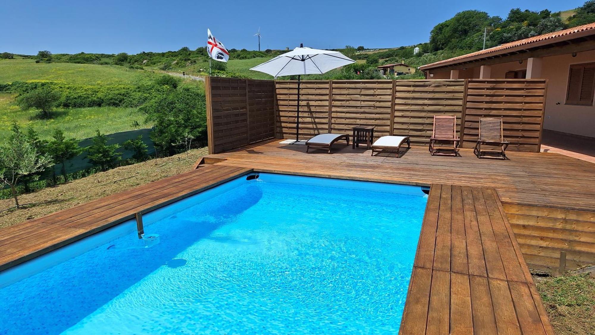 Villa Marci Con Piscina Privata A Nulvi Pokoj fotografie