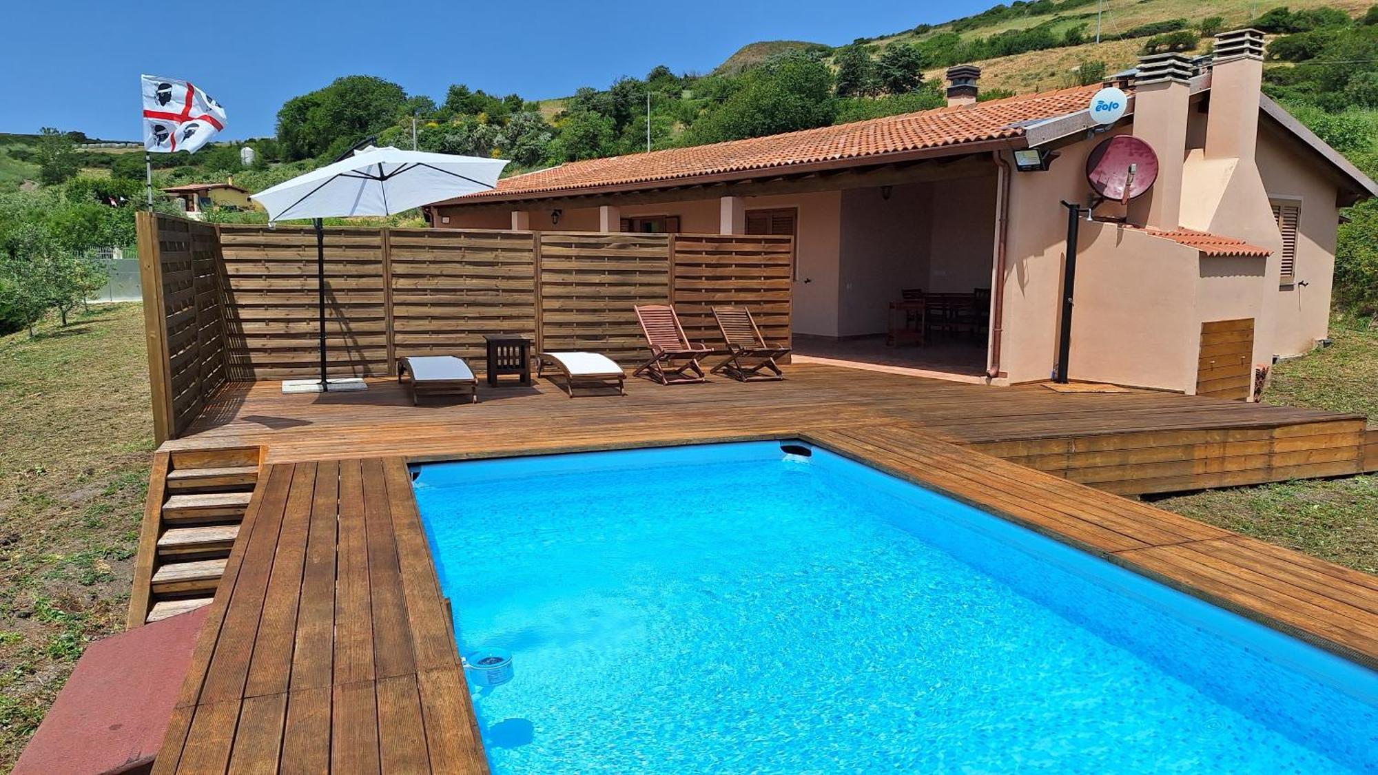 Villa Marci Con Piscina Privata A Nulvi Pokoj fotografie